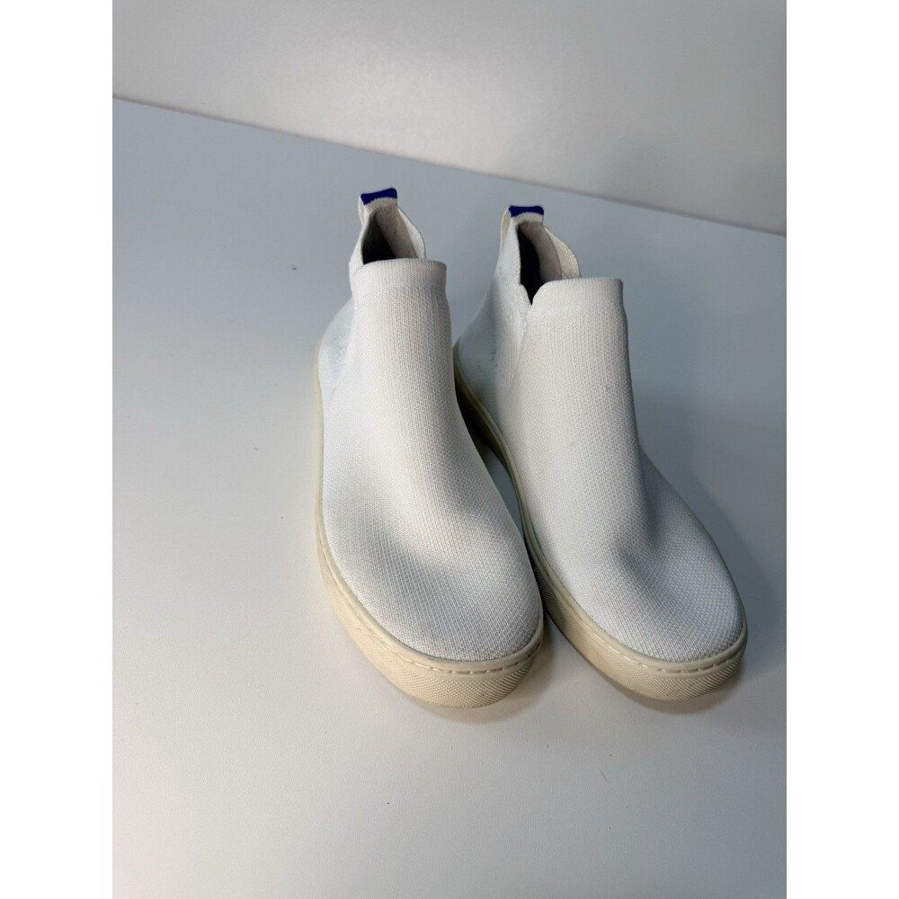 Rothy's Sneakers High Top Slip On White Women's Shoes Size 6.5